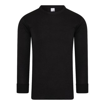 Thermo heren shirt L.M. Zwart