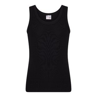 Jongens singlet Beeren Young Zwart