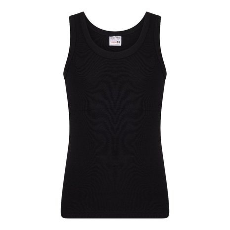 Jongens singlet Beeren Young Zwart