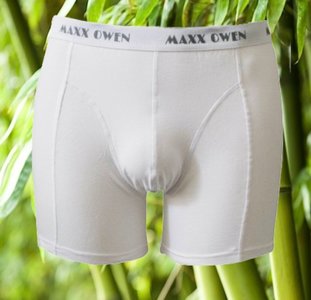 Maxx Owen Bamboe Heren boxershort WIt - beerensondergoed